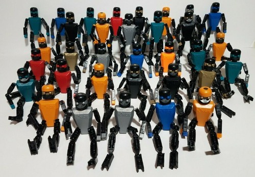 K'NEX Action Figures Robot People Men Replacement Huge Color Selection! KNEX - Picture 1 of 39
