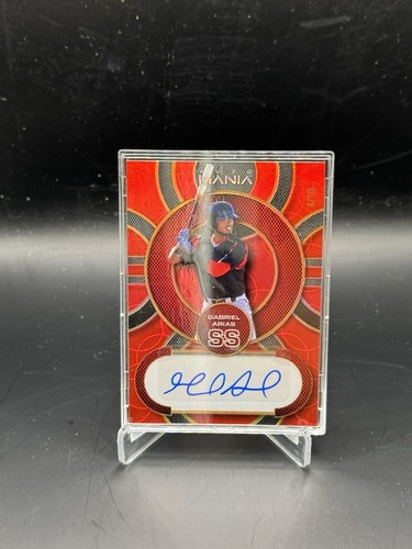 Wild Card Auto Mania 2023 - Círculos Caleidoscopio Naranja #AM-C12 Gabriel Arias... - Imagen 1 de 2