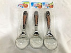 L@@K 3 Set of Stainless Steel Big Serving Spoons with Plastic handle