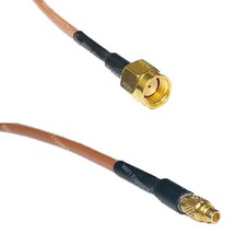 RG316 RP-SMA MALE to MMCX MALE RF Cable Rapid-SHIP LOT