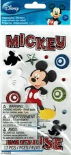 Jolees Mickey Mouse Scrapbook 3-D Stickers Crafts Embellishments Disney DLGMF