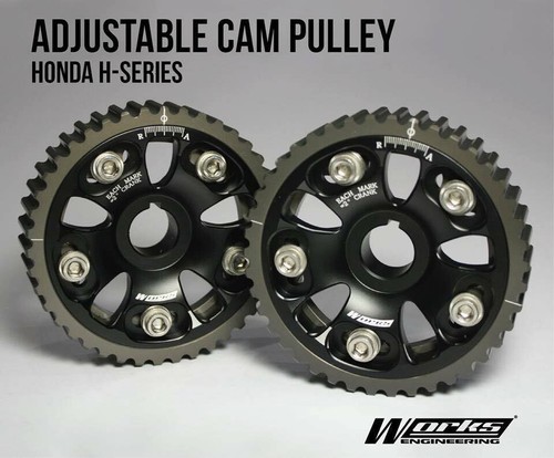 WORKS ENGINEERING Adjustable Cam Gear For Honda H22 / F20B VTEC DOHC - Bild 1 von 7
