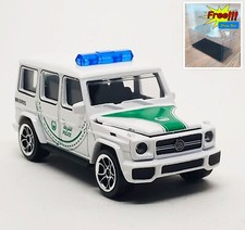 Majorette Mercedes Benz G63 B63S New Dubai Police White 1:61 (3") no Package