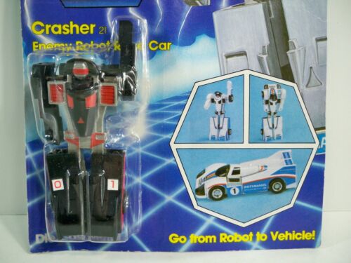 K22i05432 CRASHER SIN USAR COMO NUEVO EN TARJETA SELLADA GOBOTS 1984 DE COLECCIÓN TONKA ORIGINAL - Imagen 3 de 12