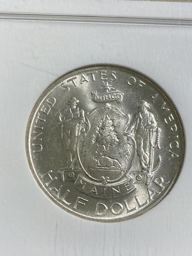 1920-P 1920 Maine Commemorative Half Dollar 50c NGC - MS66 - Picture 4 of 9