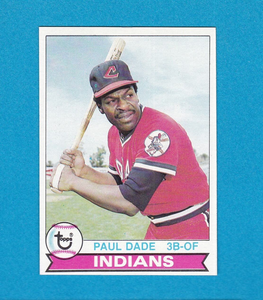 1979 TOPPS BASEBALL SET BREAK 13 PAUL DADE INDIANS NM/MT+