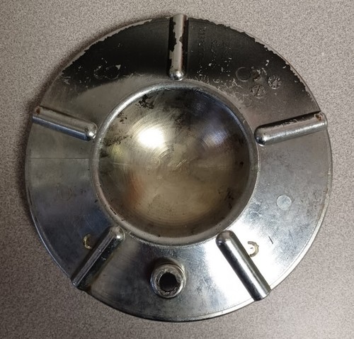D'vinci Chrome Black Center Cap Hubcap PN S209-68 USED - Picture 5 of 7