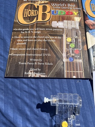 CHORD BUDDY Guitar Learning System Teaching Aid Book Lesson App RIGHT Chordbuddy - Picture 3 of 5