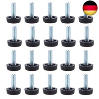 Goodchanceuk MöBel-NivellierfüßE, M8 X 24 Mm, Verstellbar, StellfüßE Mit Gewi