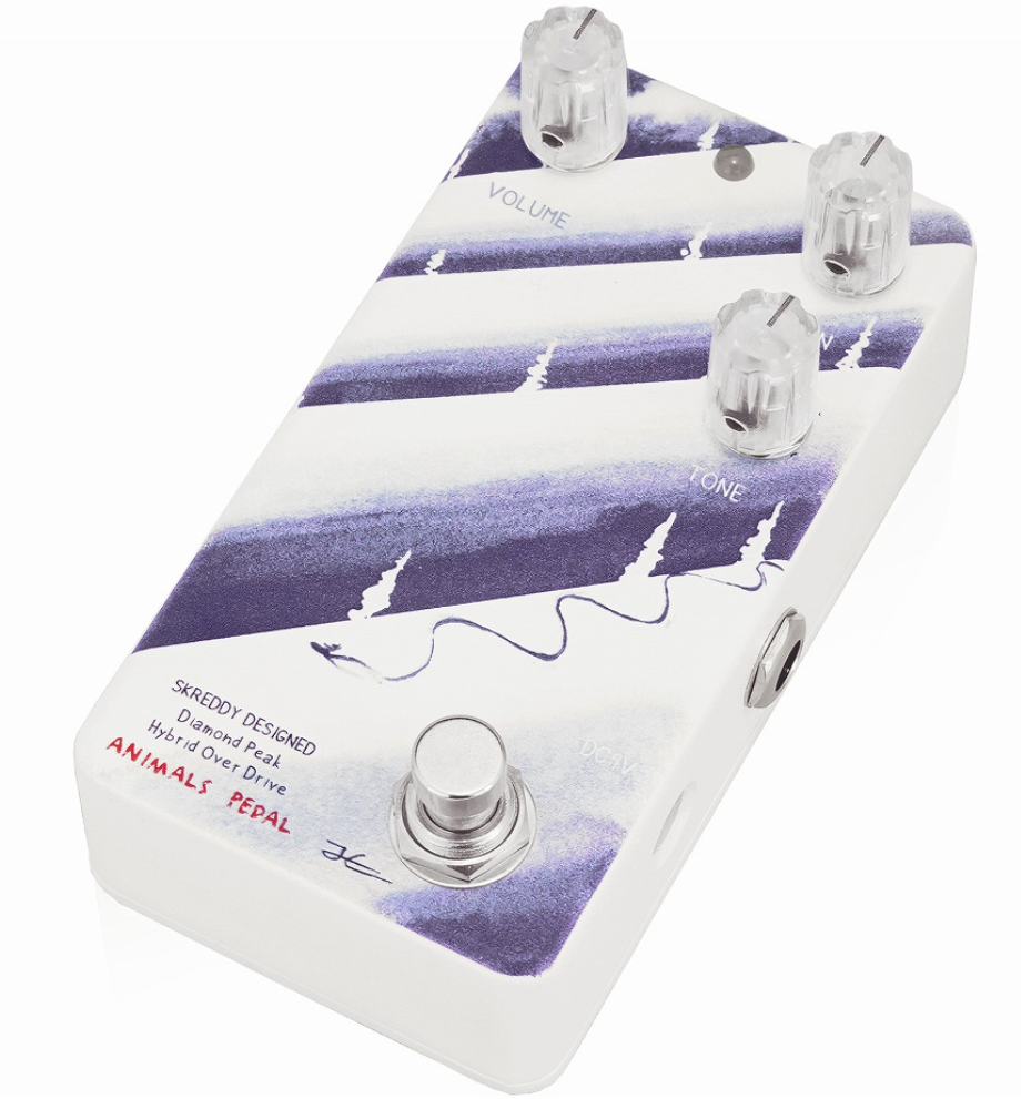 ギター Animals Pedal Diamond Peak over drive Animals Pedal Diamond Peak Hybrid Over Drive Overdrive