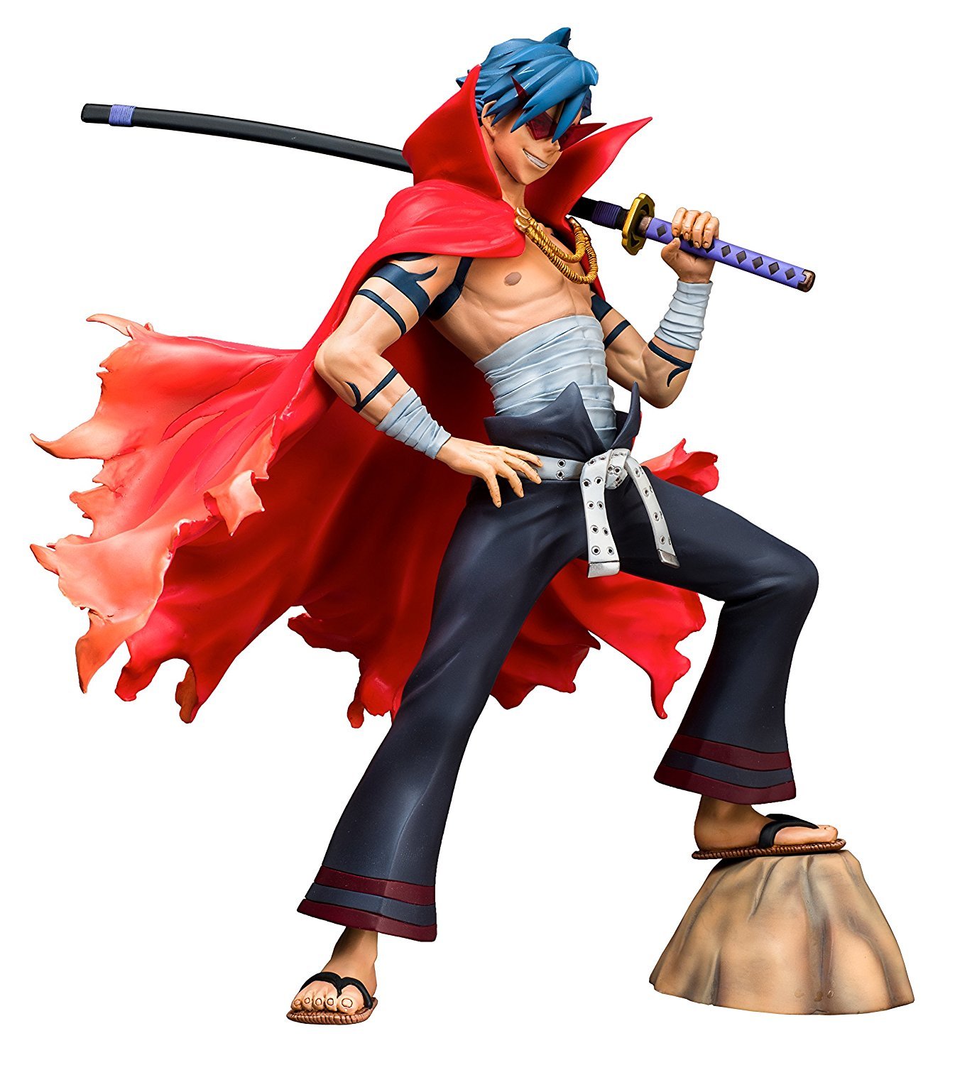 Kamina Gurren-Lagann 1 8 scale PVC pre-painted PVC figure Kamina Gurren-Lagann 1 8 scale PVC pre-painted PVC figure