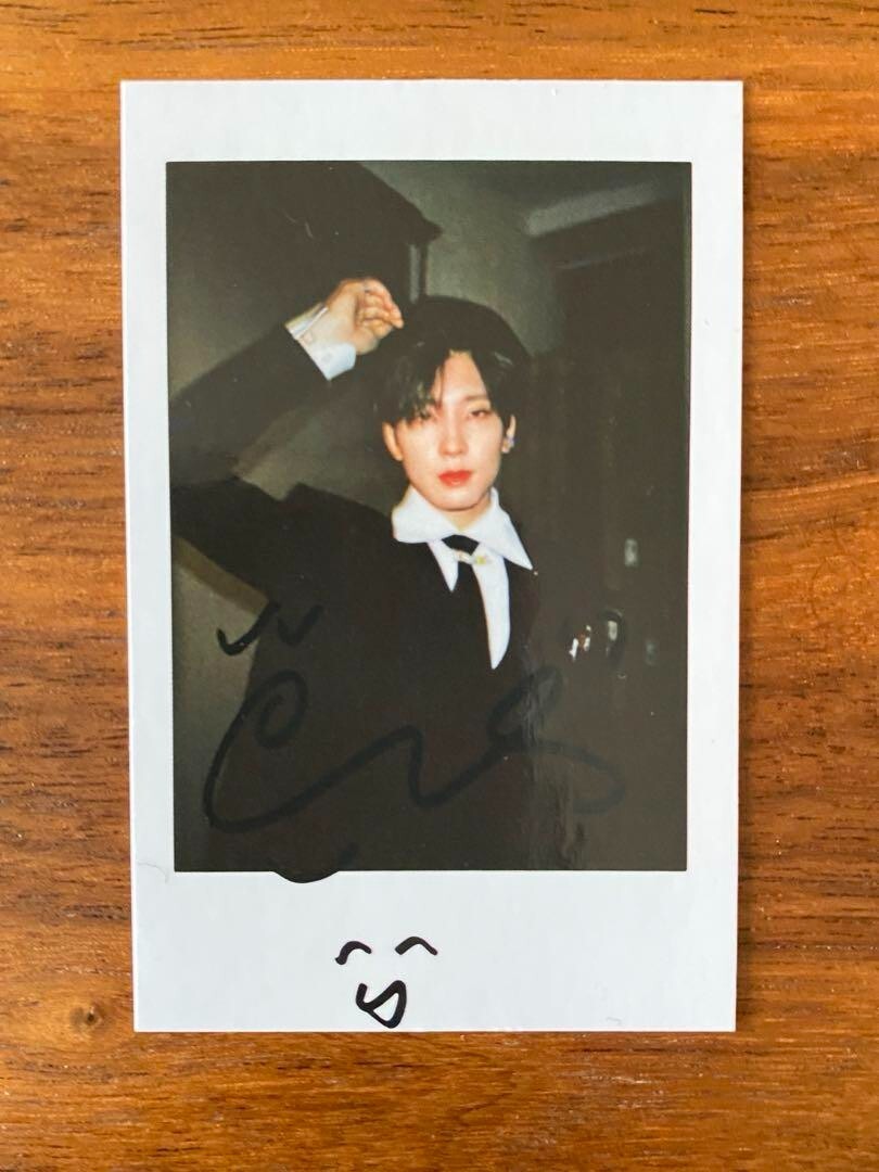SEVENTEEN Wonwoo China Waves Global 2021 Magazine Photo Card