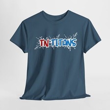Tennessee Titan NFL Football Team Fan Shirt TN Titans Unisex Cotton Tee Shirt