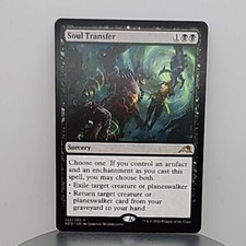 MTG Soul Transfer Kamigawa: Neon Dynasty 122/302 Regular Rare