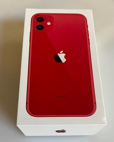 Apple iPhone 11 Red 64GB Original Retail Box with Genuine Accessories - Photo 2 sur 7