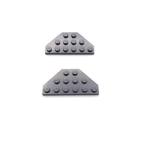 LEGO® Grundplatten grau 2x8 2x10 2x6 6x6 2x2 4x4 4x10 1x3 1x10 Winkel Kurve Kreis - Bild 9 von 34