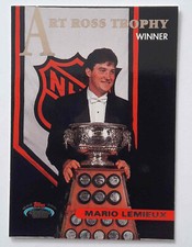 1993-94 Stadium Club #148 Mario Lemieux Pittsburgh Penguins