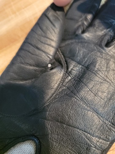 Vintage Soft Leather Driving Gloves Women's Sz Small 1950s/60s Estate - Picture 6 of 7