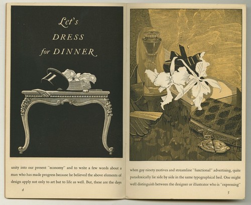 1943 Raymond Lufkin DESIGN & PAPER no. 10 Art Deco Illustration Promotion Book - Picture 3 of 8