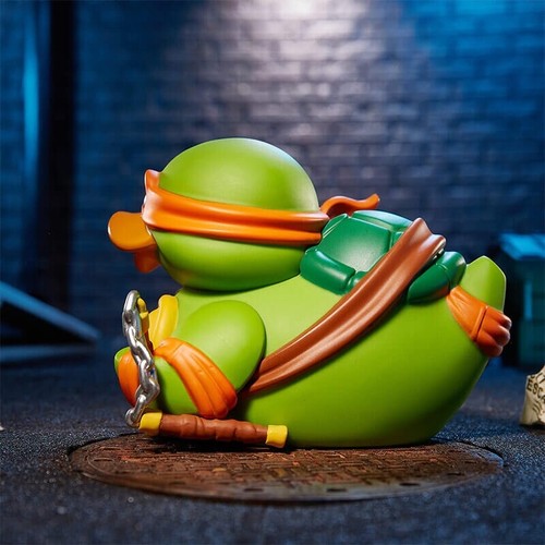 TUBBZ BOXED Teenage Mutant Ninja Turtles Michelange Collectible Duck Figure JEEP - Bild 5 von 6