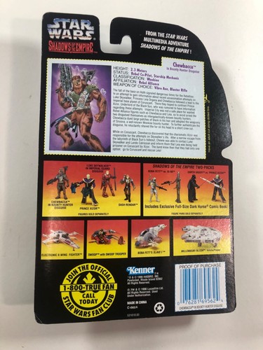 De colección Kenner Guerra de las Galaxias Sombras del Imperio Juego de Cómics CONJUNTO SIN USAR, EN CAJA, ¡LOTE de figuras de acción x5!* - Imagen 14 de 24