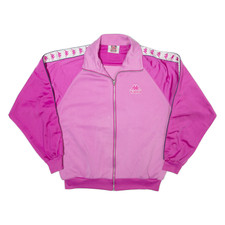 Kappa Womens Track Jacket Pink M