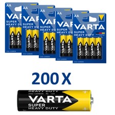 50x4er Blister-Varta Superlife Heavy Duty Mignon AA R06 Batterie MN1500 1,5V  