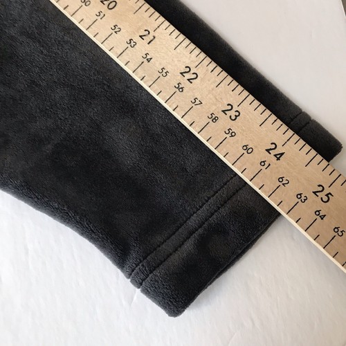 Polo Ralph Lauren Hoodie Mens Small Velour Pullover Gray Lounge Sleepwear Grunge - Picture 12 of 12