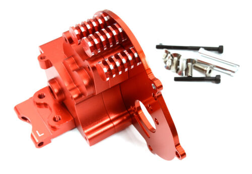Red Alloy Gearbox Housing for 1/10 Slash 2WD, Stampede 2WD & Rustler 2WD Models - Picture 2 of 2