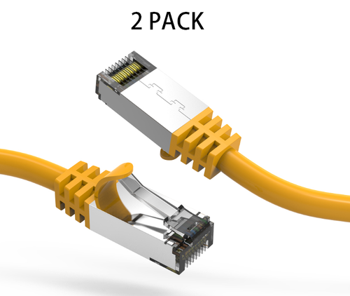 Cable Ethernet CAT 8 chapado en oro de 0,5 pies a 100 pies rj45 40 GB lote red LAN de parche - Imagen 71 de 109