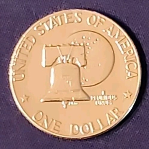 One, Bicentennial Eisenhower 1776-1976 ~ “Ike Silver Dollar” Coin. - Picture 9 of 16