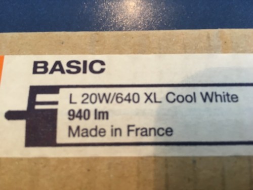 Leuchtstofflampe - OSRAM L 20W/640 XL COOL WEISS T12 38mm Fa 6 MADE IN FRANCE - Bild 2 von 2