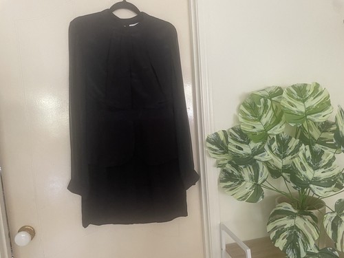 Maurie & Eve 100% Silk Peekaboo Bust Cocktail Party Dress Size 10 - Picture 8 of 8