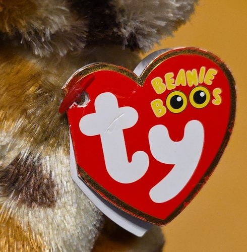 Ty Beanie Boos 6" Stilts Spotted Giraffe Plush Animal Toy with Tags - Excellent - Picture 5 of 9