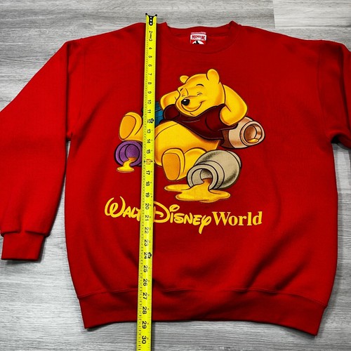 Winnie Puuh Disney World Damen Sweatshirt große Grafik Rundhalsausschnitt Mickey Inc - Bild 12 von 14