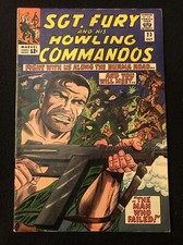 SGT FURY AND HIS HOWLING COMMANDOS 23 6.5 MARVEL 1965 DICK AYERS ART WX