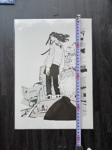 Tokyo Revengers GENGA Reproduction Original Picture B4 Anniversary of EP 200 JP - Picture 10 of 10
