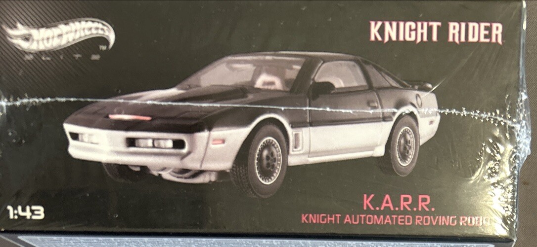 hotwheels elite knight rider K.I.T.T 開封済 Hot Wheels Elite Knight Rider KITT 1/43 diecast model car