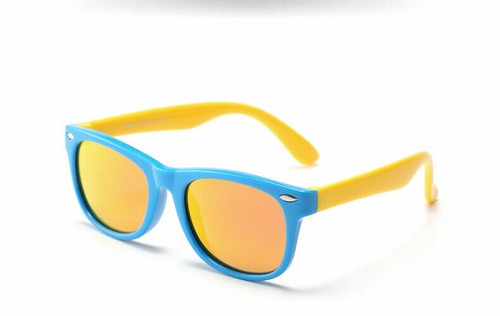 Polarised-Mirrored Flexible Kids Sunglasses Age 3-10 - Picture 7 of 12