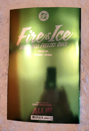 FIRE & ICE: WHEN HELL FREEZES OVER #1 - CUBIERTA EDICIÓN "FOIL" DAVID NAKAYAMA 2025 - Imagen 2 de 2