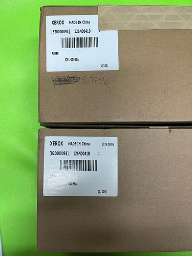 LOT of 2 – NEW – open box Genuine Xerox 126N00410 Fusers - Picture 3 of 3