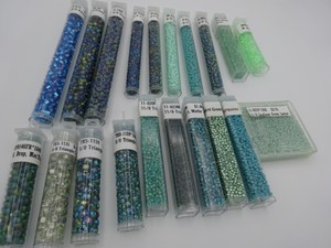 5 New Tubes of Size 6 Quality Japanese Seed Beads $13.60 Retail//Closed Bead Shop