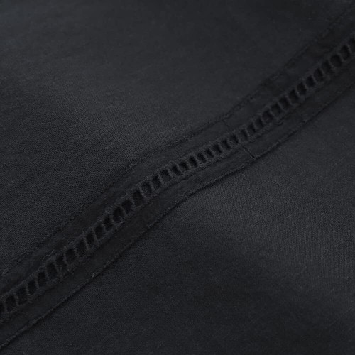 Camisa Guayabera De Colección Hombres Algodón Lino Manga Corta Cubana Abotonada - Imagen 38 de 42