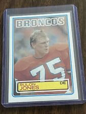 1983 Topps Rulon Jones Broncos 263