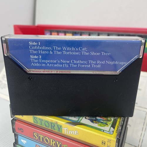 Vintage Children's Story Time Cassette Tape Collection. 26 Cassettes With Case - Bild 11 von 11