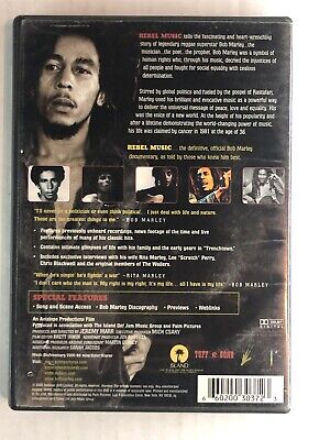 Rebel Music: The Bob Marley Story (DVD, 2001) W/ inserts