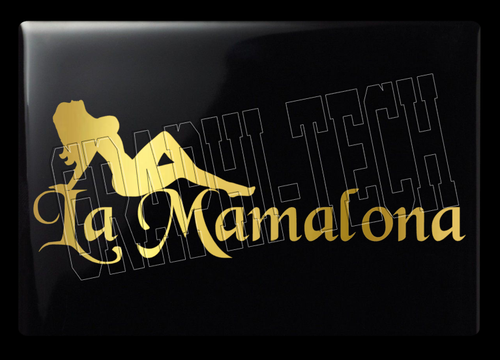 LA MAMALONA MUJER SEXY STICKER CALCOMANIA DECAL DE VINILO 11" ๐ - Picture 3 of 16