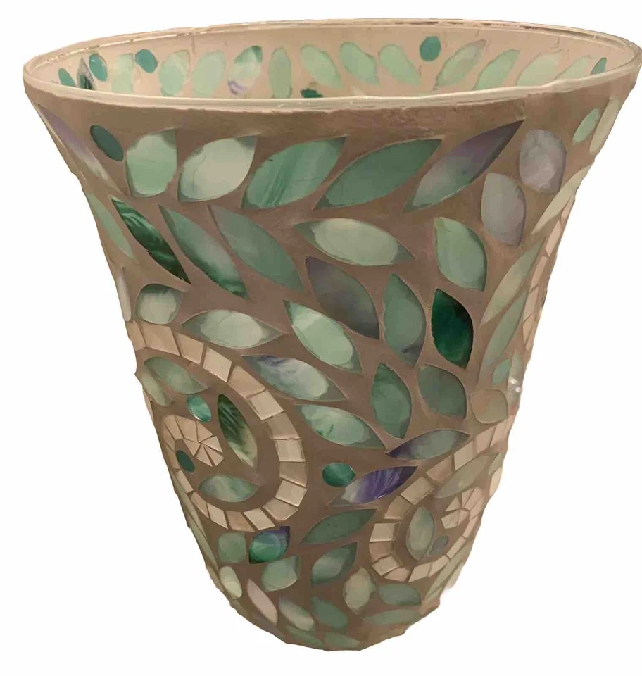 Mosaic Vase - Image 2 of 4