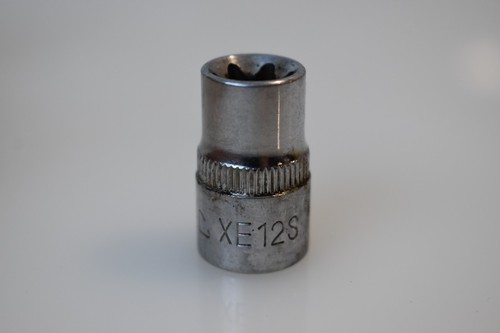 Mac Tools XE12S E12 TORX Inverted Shallow Socket 3/8" Drive Chrome - Picture 3 of 6