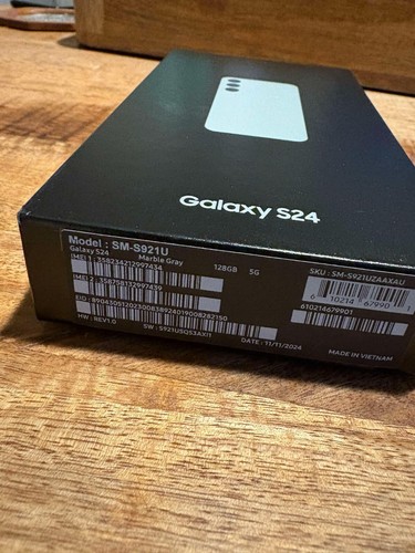 Samsung Galaxy S24 - 128 GB - Black Check. Sealed - 第 2/2 張圖片